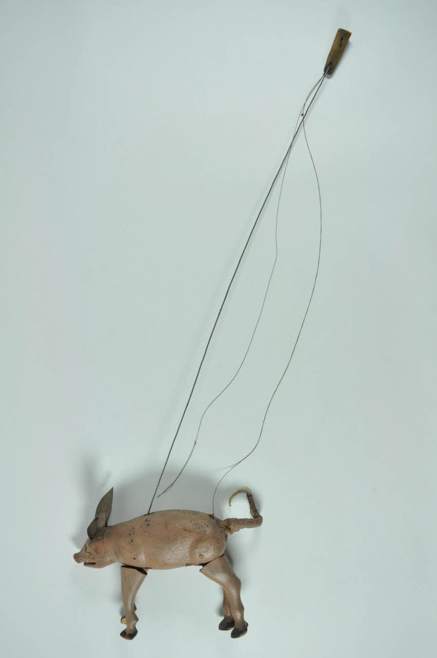 marionnette à tringle et à fils 1952.38.8 Photo Mucem