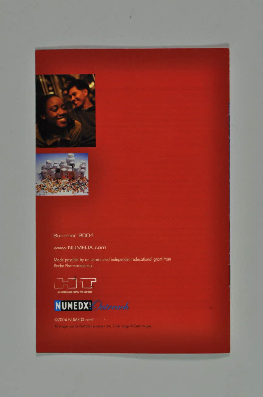 Numedx. Com BROCHURE "A guide to hepatitis C and HIV coinfection"  (Guide pour l'hépatite C et la coinfection avec le VIH) International 2004 2004.204.104 Photo Mucem