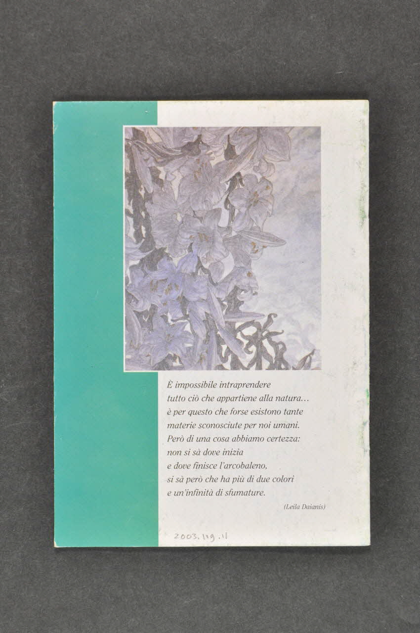 BROCHURE "Identita di genere e transessualismo" (Identité de genre et transsexualisme) 2003.119.11 Photo Mucem