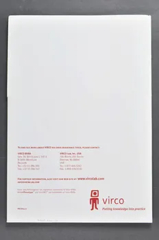 Virco Dossier "Providing the tools to help select what's best for HIV patients" (Fournir des outils qui aident à choisir ce qui est le meilleur pour les malades du sida) International 2004 2004.204.110.1-2 Photo Mucem