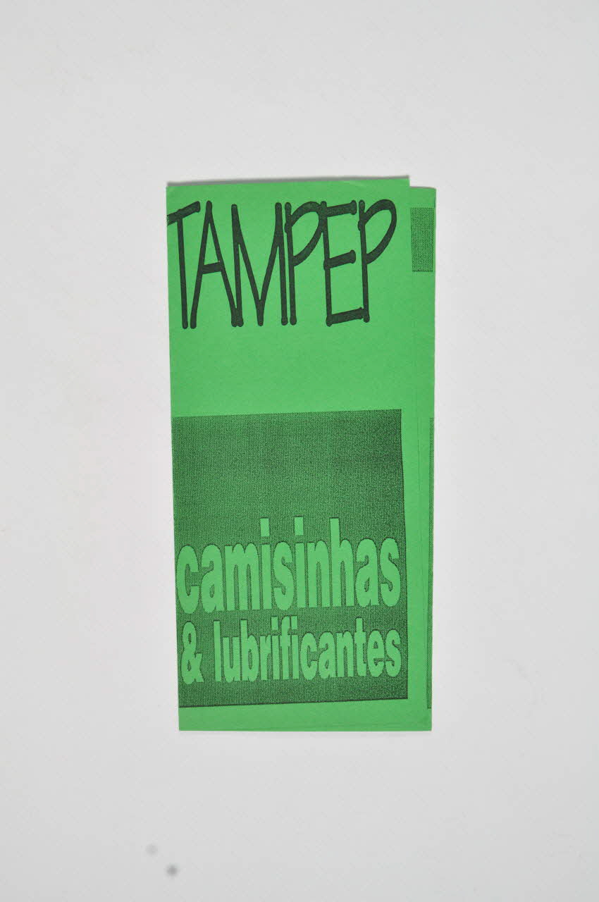 Tampep, Lila Lazio Et Comitato Per I Diritti Dépliant "Camisinhas & lubrificantes" (Préservatifs et lubrifiants) Italie 1994 2003.119.22 Photo Mucem