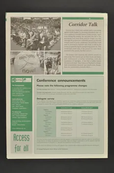 XVe International Aids Conference journal Journal de la conférence, The Correspondent, n° 3, 14 juillet 2004 International 2004 2004.204.122 Photo Mucem