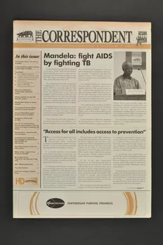 XVe International Aids Conference journal The Correspondent International 2004 2004.204.124 Photo Mucem