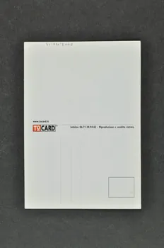 carte postale "Per aiutare una persona sieropositiva non ci vuole coraggio, ma cervello" (Pour aider une personne séropositive, il ne faut pas du courage mais de la cervelle) 2003.120.14 Photo Mucem