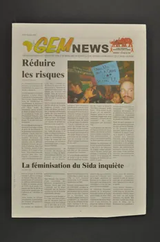 Gender Links ; African Woman And Child Feature journal GEM News" 15/7/04 (français / anglais) International 2004 2004.204.132 Photo Mucem
