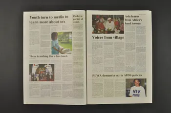 Gender Links ; African Woman And Child Feature journal GEM News" 16/7/04 (français / anglais) International 2004 2004.204.133  Photo Mucem
