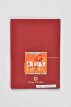 BROCHURE "Contro l'AIDS hai un'arma intelligente : la tua testa" (Contre le sida, tu as une arme intelligente : ta tête) 2003.120.21 Photo Mucem