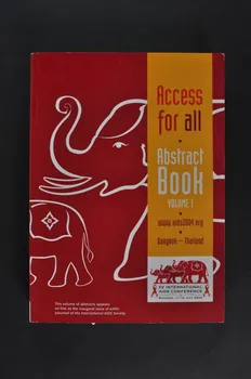 XVe International Aids Conference BROCHURE Access for all. Abstract book volume 1 International 2004 2004.204.143  Photo Mucem