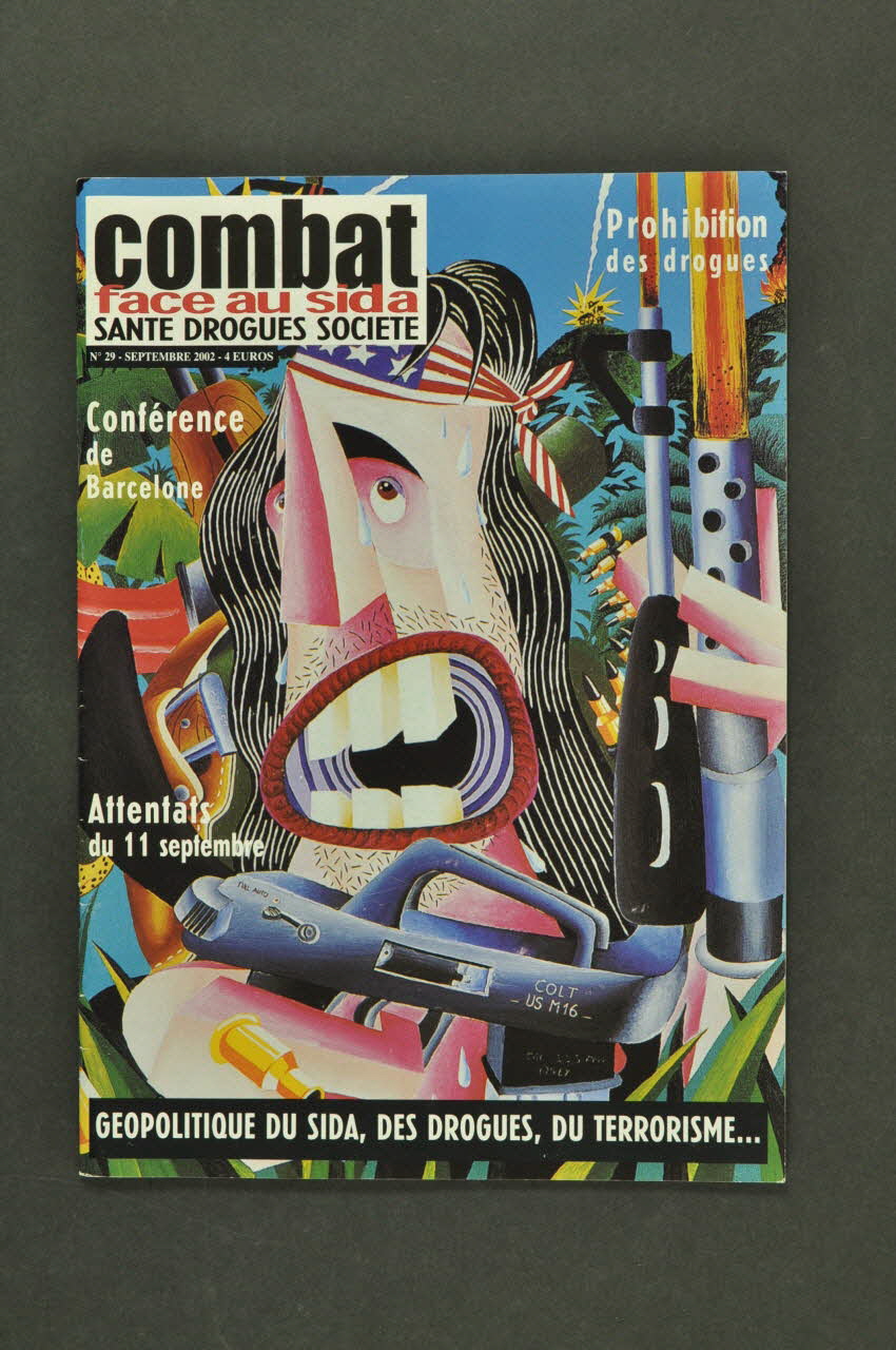 Combat face au Sida revue France 2002/9 2003.122.1 Photo Mucem