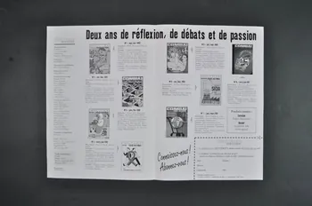 Combat face au Sida Bulletin associatif "Combat face au sida fête ses deux ans", supplément n°9, juillet aout septembre 97 France 1997 2003.122.10 Photo Mucem