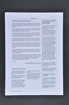 Hôpital Pasteur - DRH journal Journal interne de l'Institut Pasteur, n° 38, juillet 1999 / La réorganisation de l'hôpital France 1999/7 2003.123.17 Photo Mucem