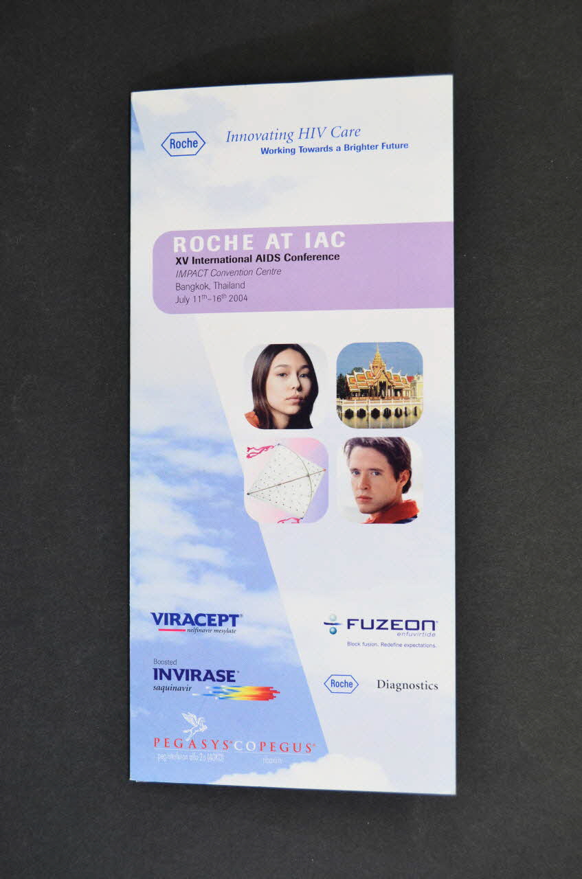 Roche Dépliant "Roche at IAC" Lorraine, International 2004 2004.204.23 Photo Mucem