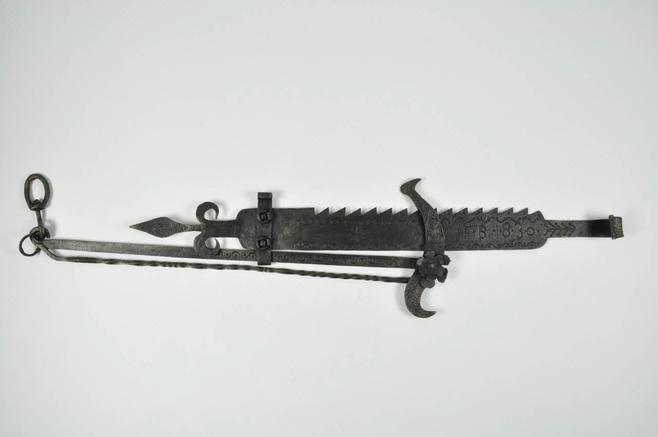 crémaillère à dents 1830 1954.22.1 Photo Mucem