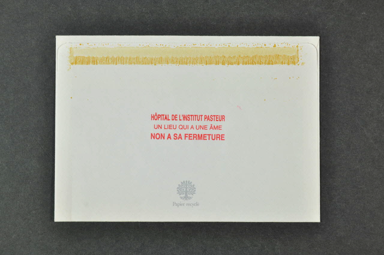 Hôpital Pasteur - Personnel et malades ENVELOPPE France 1999 2003.123.5 Photo Mucem