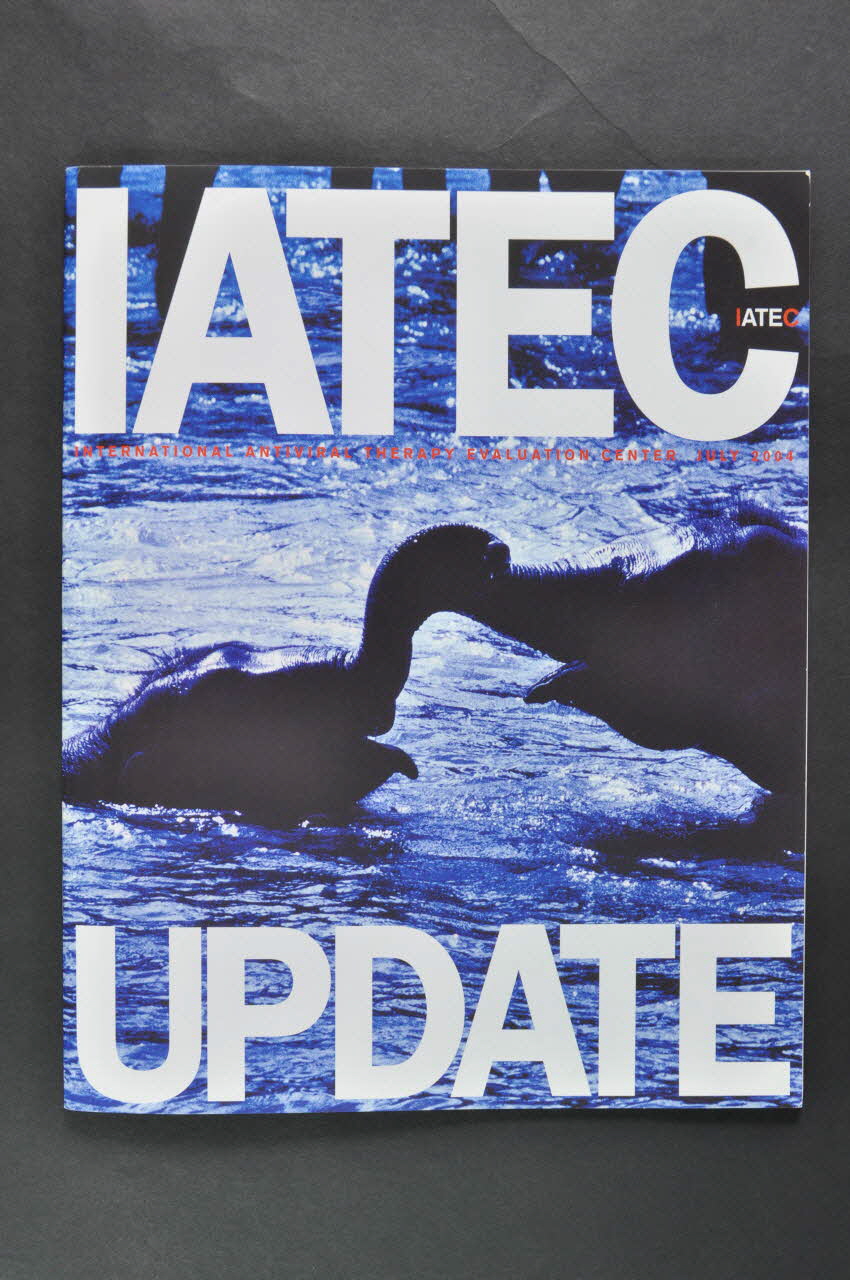 International Antiviral Therapy Evaluation Center revue IATEC Update, 7/2004 International 2004/7 2004.204.29 Photo Mucem