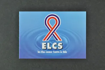 Elus Locaux Contre le Sida (ELCS) carte de voeux France 2003 2003.124.3 Photo Mucem