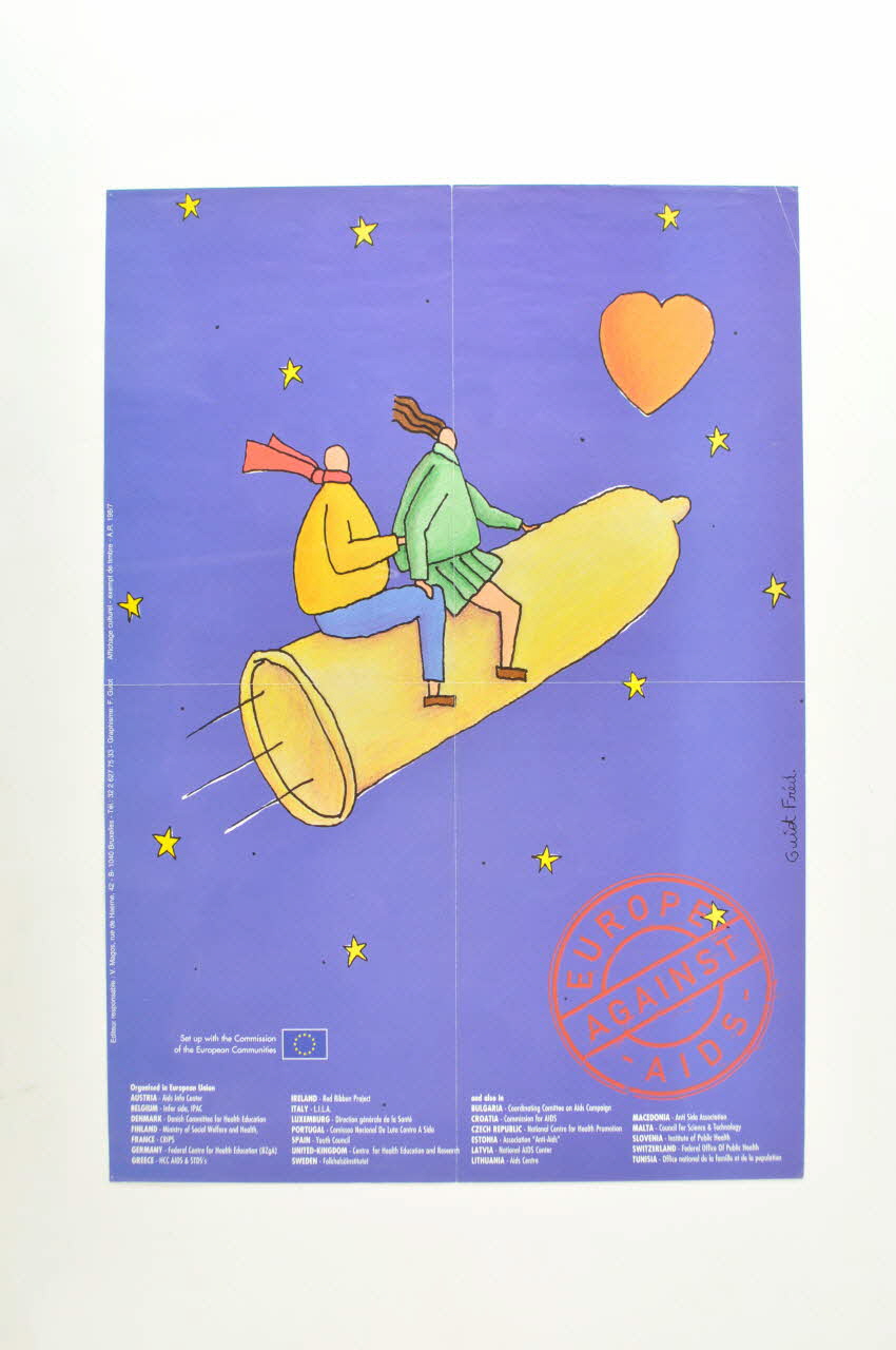 affiche Affiche Europe against Aids 2003.125.118 Photo Mucem