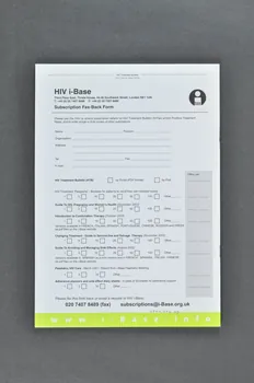 Hiv I-Base Bulletin "HIV-treatment bulletin", mai 2004 International 2004/5 2004.204.49 Photo Mucem