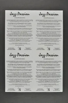 Positifs Et Jazz Passion prospectus "Jazz-Passion" France 2004 2004.204.51 Photo Mucem