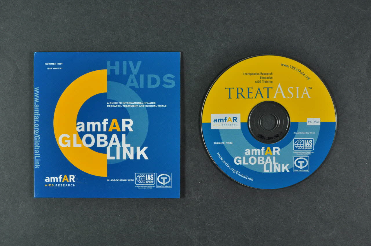 Amfar Aids Research CD-ROM International 2004 2004.204.66.1-2 Photo Mucem