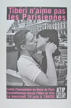 affiche "Tibéri n'aime pas les parisiennes" 2003.125.2  Photo Mucem