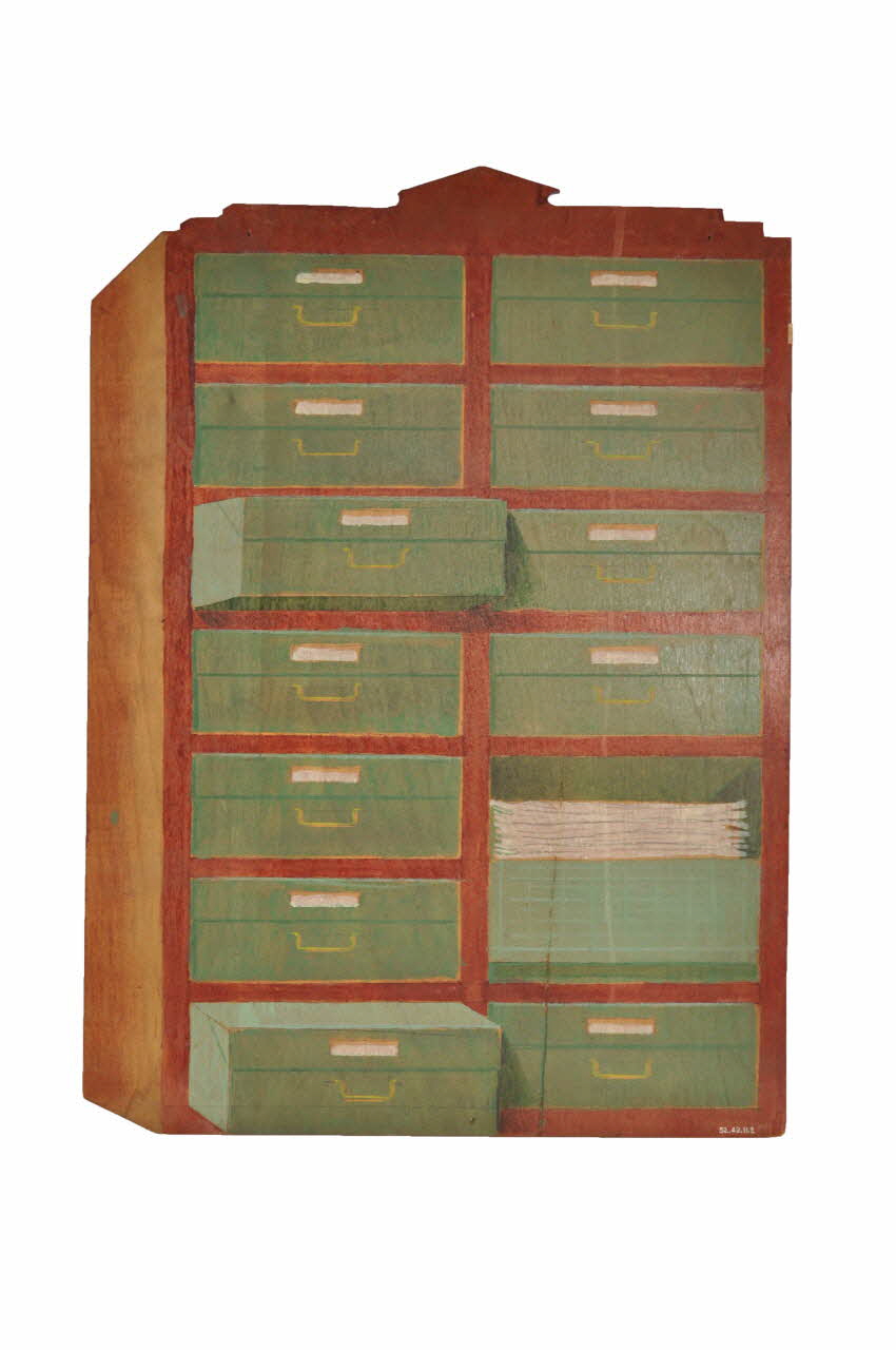 décor de théâtre de marionnettes 1952.42.11.2 Photo Mucem