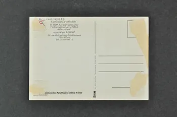 Service Inter Universitaire de Médecine Préventive carte postale "La capote contre-attaque" France 1990 2003.125.225  Photo Mucem