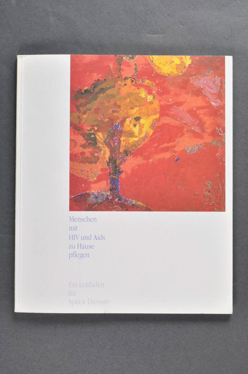 Aids Hilfe Schweiz ; Bundesamt FüR BROCHURE "Menschen mit HIV und AIDS zu Hause pglegen / Ein Leitfaden für Spitex-Dienste"  (traduire) Lorraine, France 1992 2004.205.11 Photo Mucem