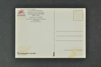 Service Inter Universitaire de Médecine Préventive carte postale " Papillonnez sans vous faire épingler !" Île-de-France, France 1990 2003.125.232 Photo Mucem