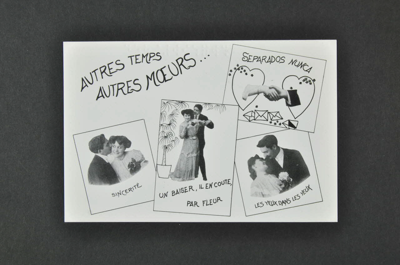 carte postale "Autres temps, autres moeurs" 2003.125.237 Photo Mucem