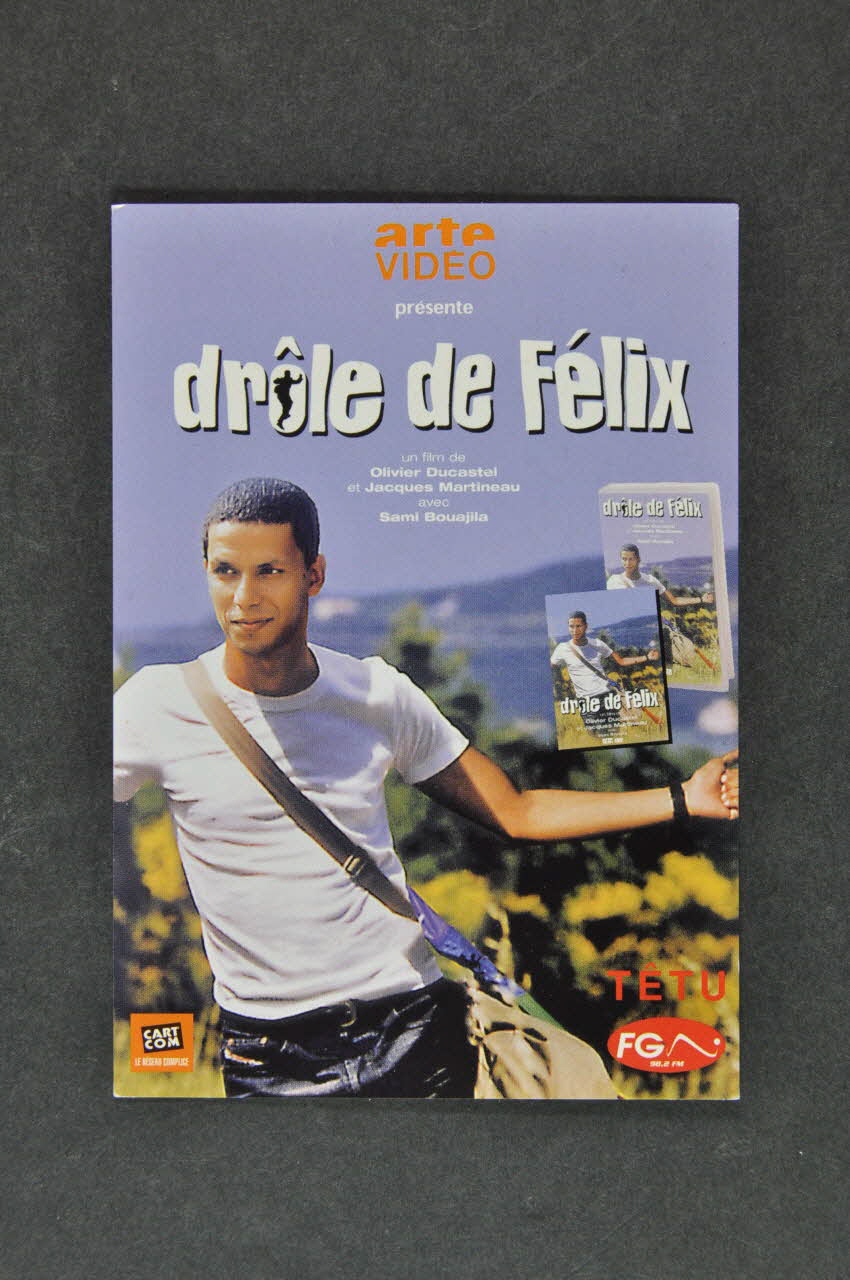 Arte, Têtu, Fg carte postale "Arte video présente Drôle de Félix" France 2001 2003.125.246 Photo Mucem