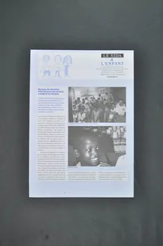 Aids & Kinds Bulletin associatif Bulletin associatif "le sida et l'enfant. information", 11 /2001 (en français) Lorraine, France 2001 2004.205.19 Photo Mucem