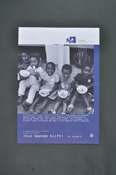 Aids & Kind Bulletin Aidswaisen eine Zukunft schenken" ("Donner un avenir aux orphelins du sida") Lorraine, France 2004 2004.205.28.1-2 Photo Mucem