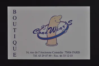 carte de visite Boutique Condwear's" 2003.125.273 Photo Mucem
