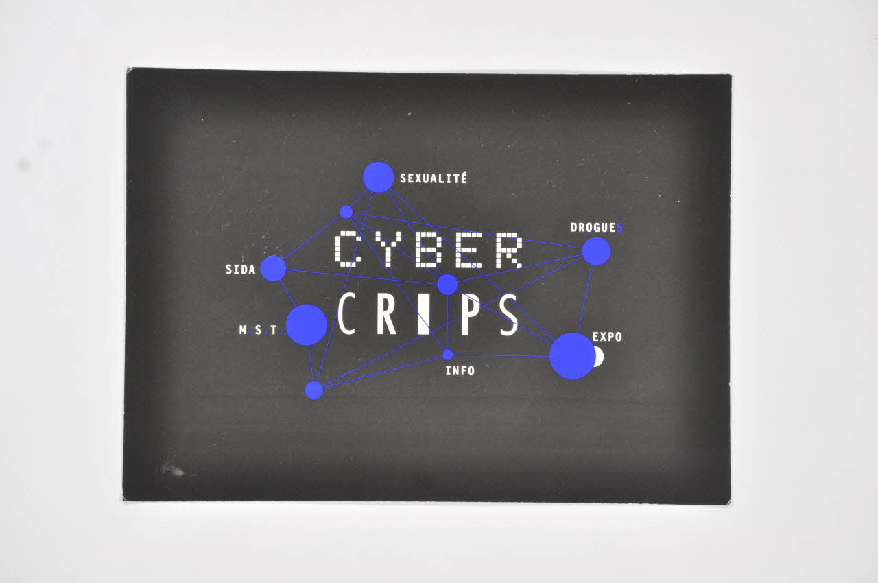 Cyber Crips carte Île-de-France, France 2002/2/5 2003.125.274 Photo Mucem