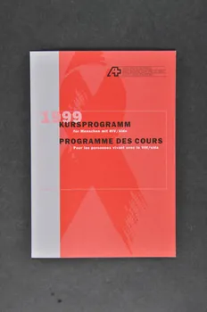 Aide Suisse Contre Le Sida (Ass) Dépliant "1999. Programme des cours pour les personnes vivant avec le VIH / sida" Lorraine, France 1999 2004.205.33 Photo Mucem