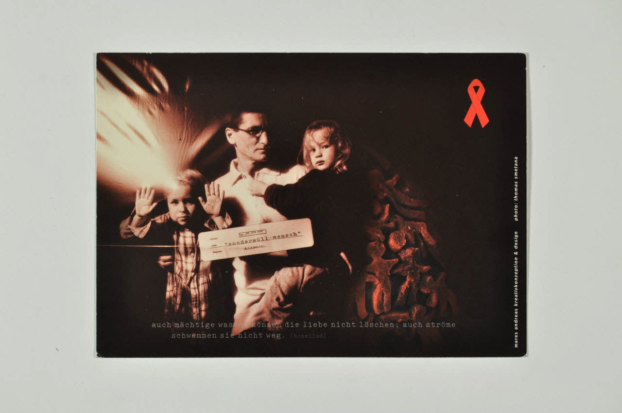 Aids-Hilfen In Osterreich carte postale Autriche 1996 2003.125.284 Photo Mucem