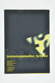 Dépliant "Lesbenorganisation Schweiz" 2004.205.41  Photo Mucem