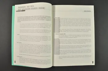 Aids-Hilfe Schweiz BROCHURE "Jahresbericht 1997" Lorraine, France 1997 2004.205.5 Photo Mucem