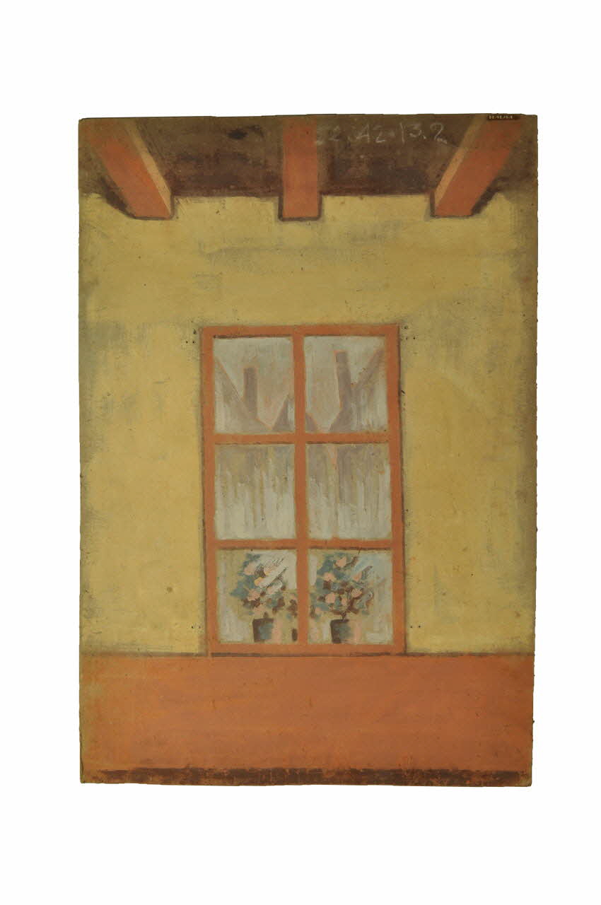 décor de théâtre de marionnettes 1952.42.13.2 Photo Mucem