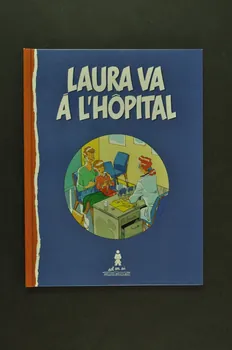 Solidarité Enfants SIDA (Sol En Si) livre pour enfants "Laura va à l'hôpital" France 1996 2004.205.51  Photo Mucem