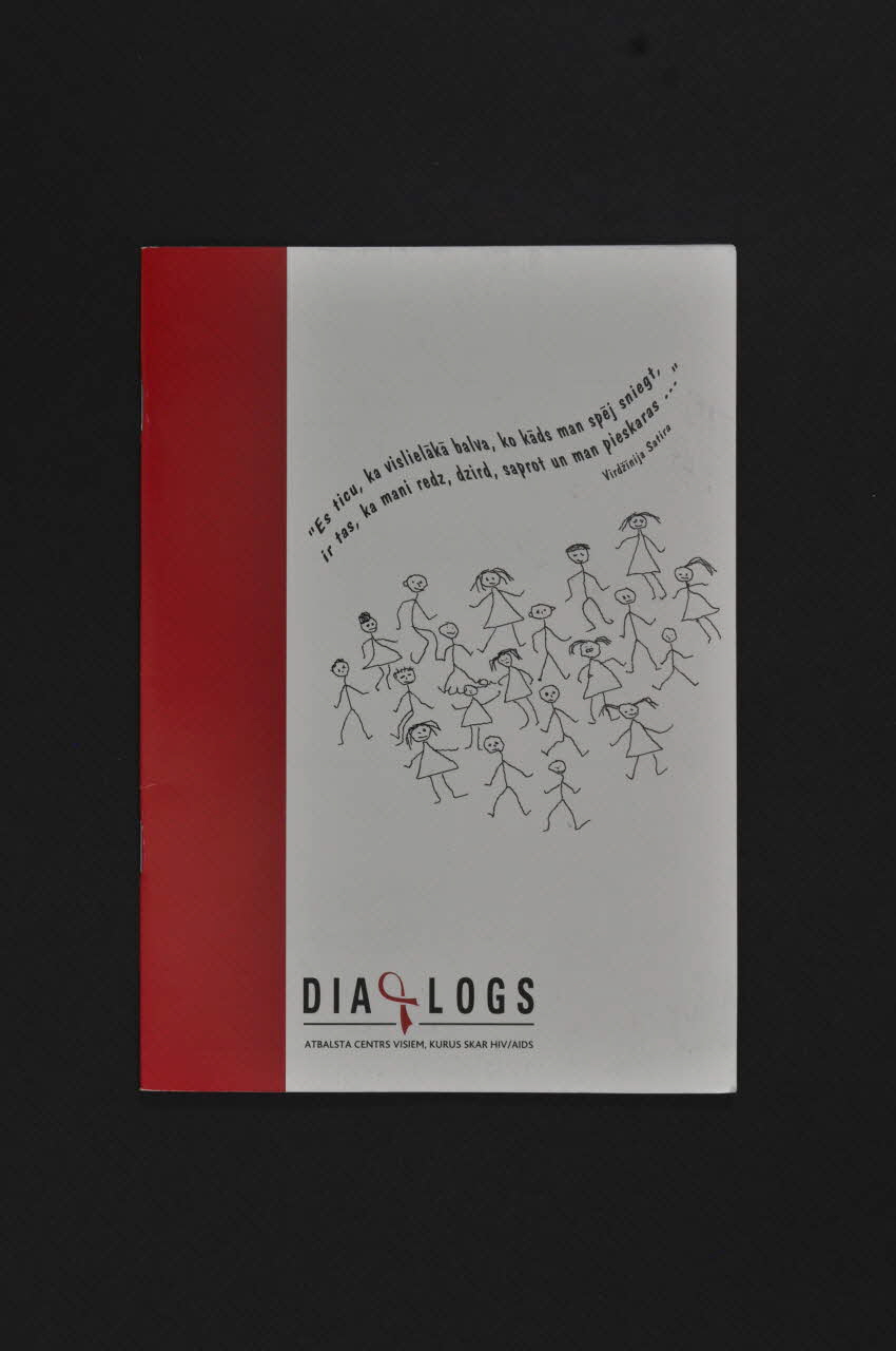 Dia + Logs BROCHURE "Dia Logs" (liste d'associations et services) Lettonie 2004 2005.180.19 Photo Mucem