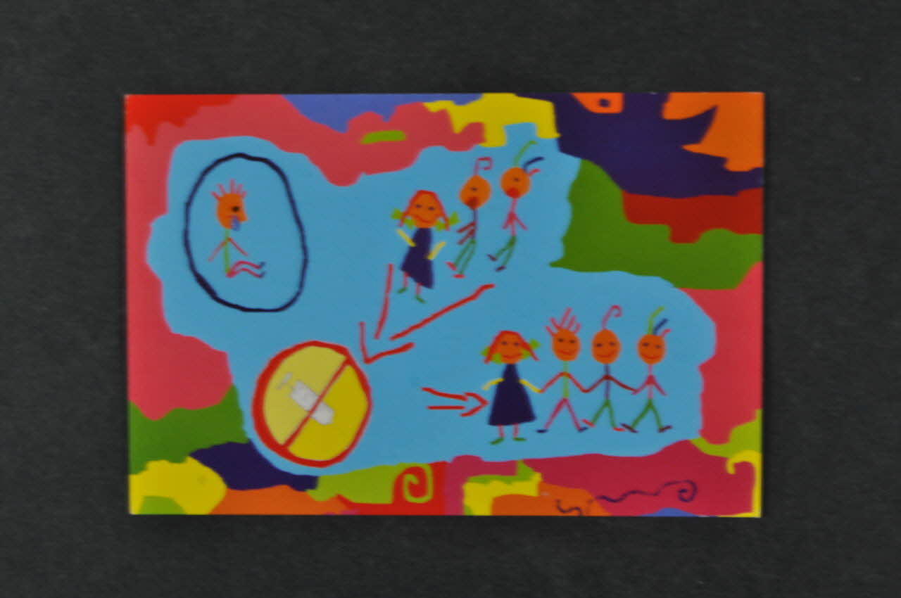 Dia + Logs carte postale Lettonie 2004 2005.180.5 Photo Mucem