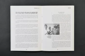 Onusida BROCHURE Caring for carers Lorraine, France 2000/5 2004.206.22 Photo Mucem