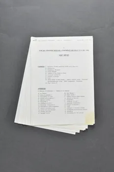 Gay And Lesbian Equality Network (Glen) Rapport "ILGA 14th European Regional Conference Brussels 27-31 dec 1992. Draft report" Irlande 1992 2005.182.15 Photo Mucem