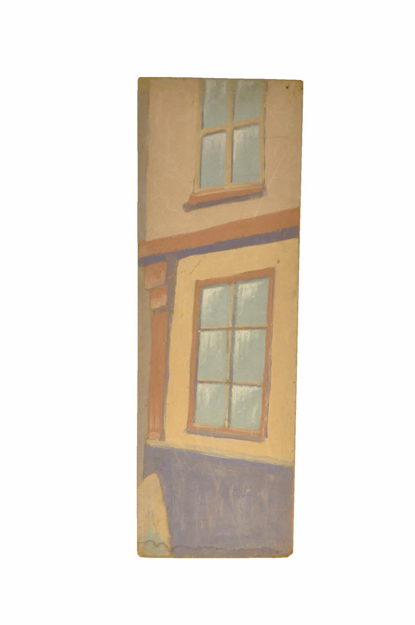 décor de théâtre de marionnettes 1952.42.14.1 Photo Mucem