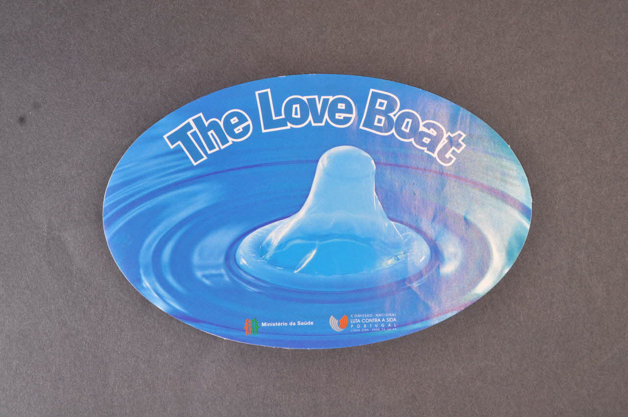 autocollant "The Love Boat" 2003.125.366 Photo Mucem