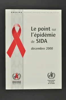 Onusida BROCHURE "Le point sur l'épidémie de sida. Décembre 2000" Lorraine, France 2000 2004.206.34  Photo Mucem