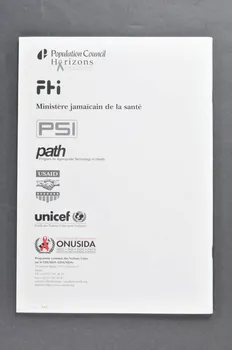 Onusida BROCHURE "Education par les pairs et VIH/Sida. Concepts, utilisations et défis" Lorraine, France 2000 2004.206.38 Photo Mucem