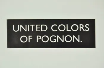 autocollant Autocollant " United colors of pognon" 2003.125.385 Photo Mucem
